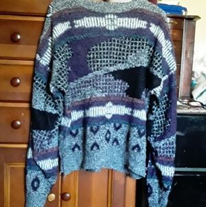 Warm sweater, boho, crazy designs